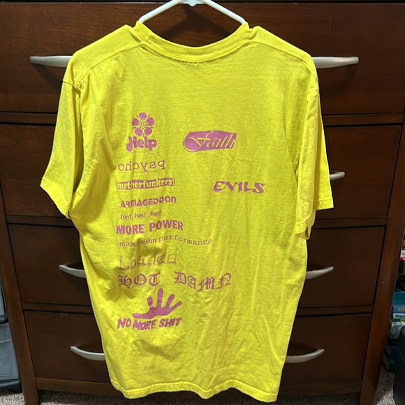 SUPREME  “No More Sh*t” T Shirt in Lemon Color - Picture 2 of 4